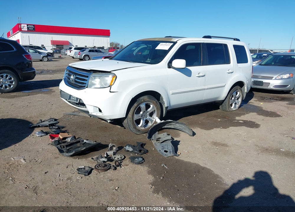 2014 HONDA PILOT EX-L VIN: 5FNYF3H5XEB008165