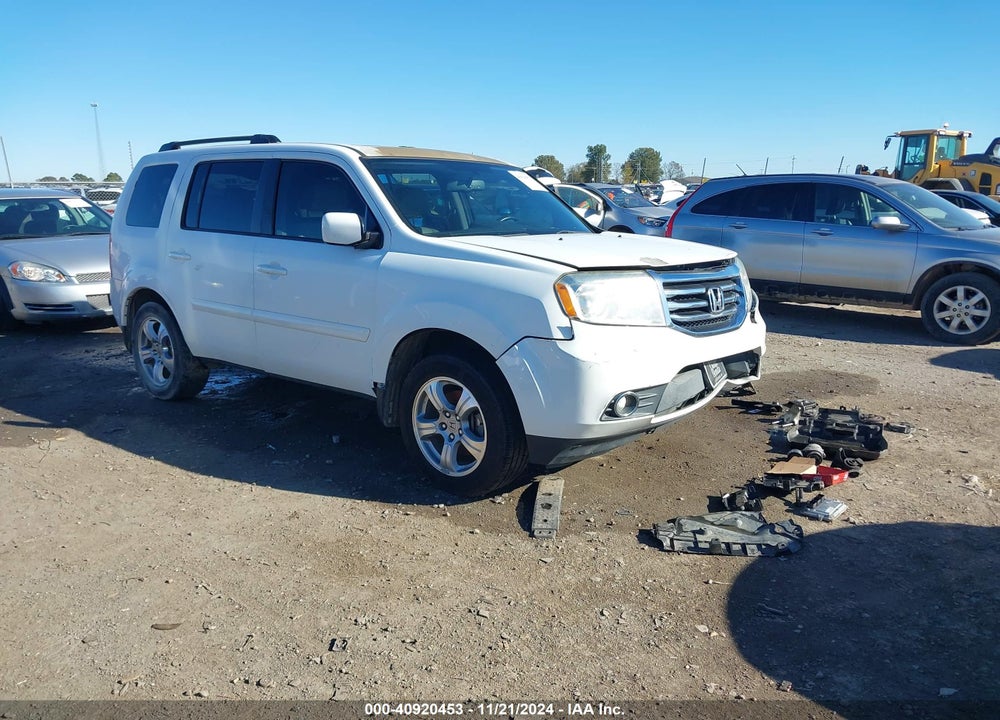 2014 HONDA PILOT EX-L VIN: 5FNYF3H5XEB008165
