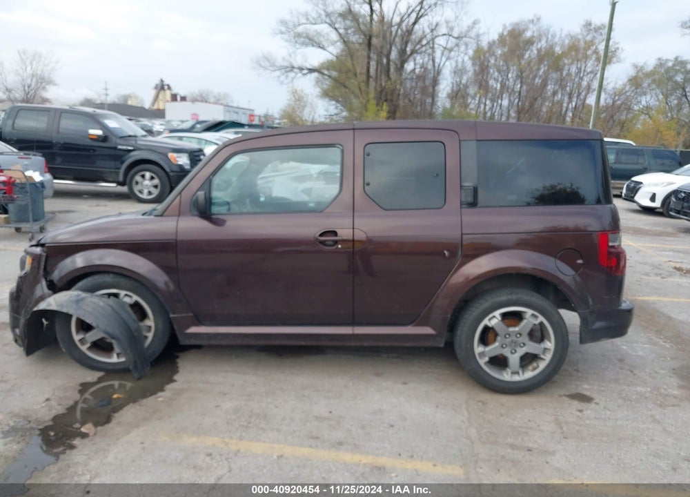2007 HONDA ELEMENT SC VIN: 5J6YH18907L005030