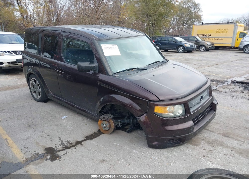 2007 HONDA ELEMENT SC VIN: 5J6YH18907L005030
