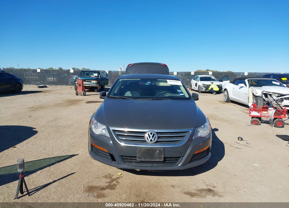 2012 VOLKSWAGEN CC SPORT VIN: WVWMN7AN4CE505309