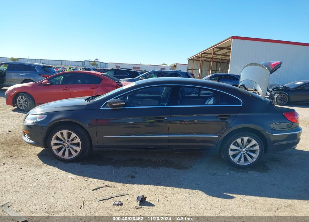 2012 VOLKSWAGEN CC SPORT VIN: WVWMN7AN4CE505309