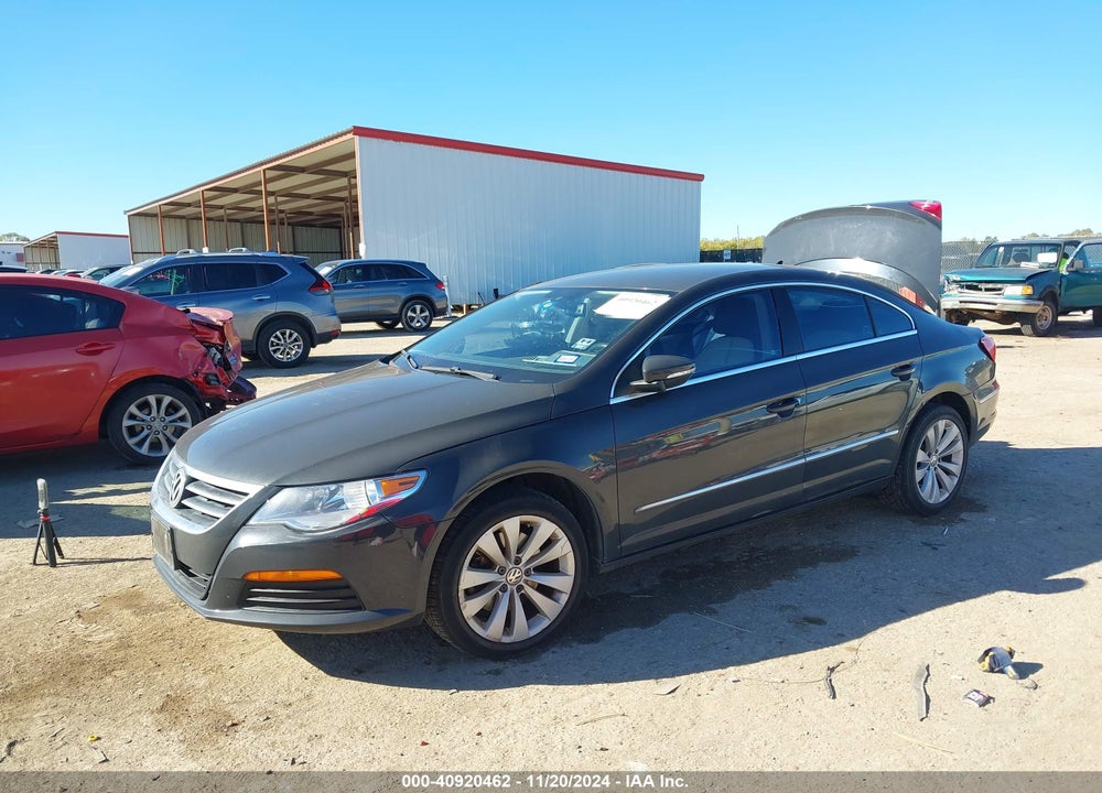 2012 VOLKSWAGEN CC SPORT VIN: WVWMN7AN4CE505309