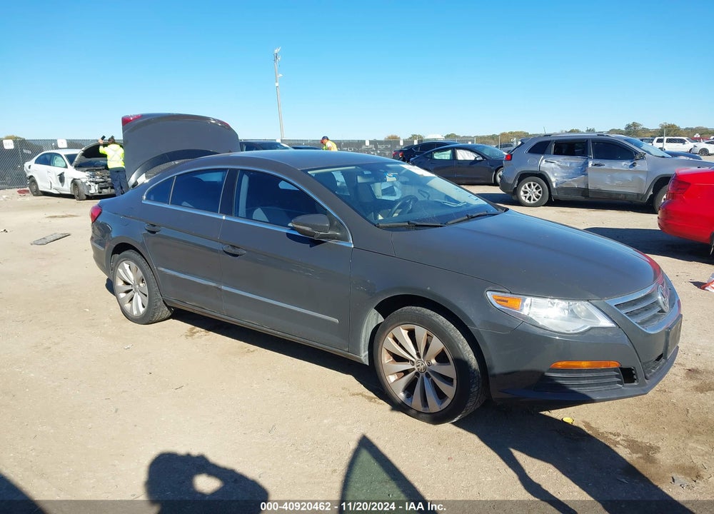 2012 VOLKSWAGEN CC SPORT VIN: WVWMN7AN4CE505309
