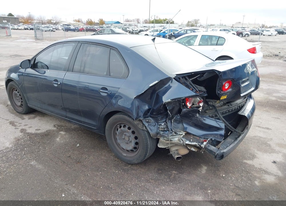 2010 VOLKSWAGEN JETTA S VIN: 3VWJZ7AJ0AM090465