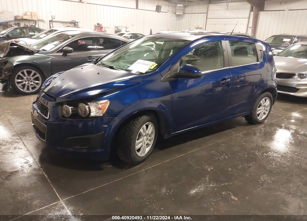 2014 CHEVROLET SONIC LT AUTO VIN: 1G1JC6SB0E4208367