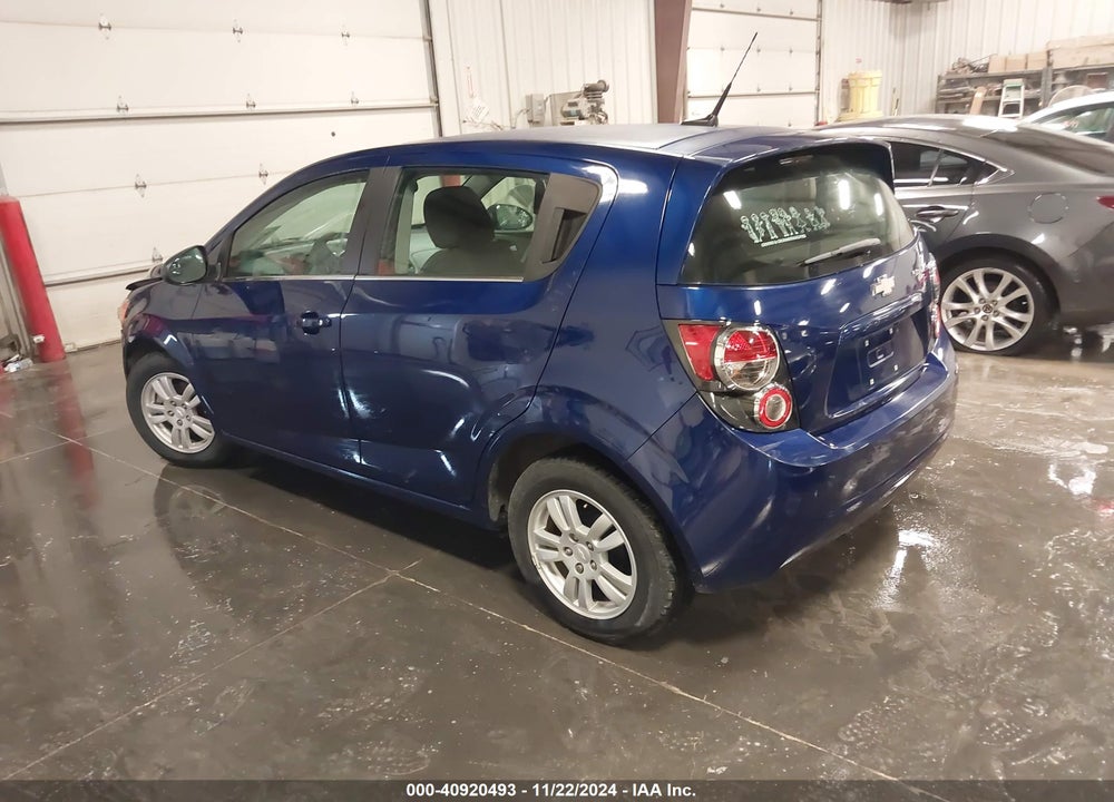2014 CHEVROLET SONIC LT AUTO VIN: 1G1JC6SB0E4208367