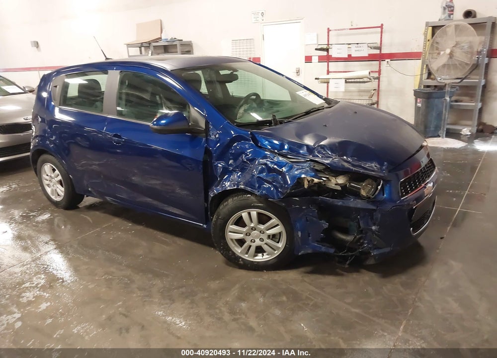 2014 CHEVROLET SONIC LT AUTO VIN: 1G1JC6SB0E4208367
