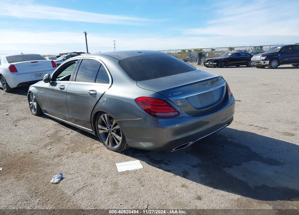 2018 MERCEDES-BENZ C 300 VIN: 55SWF4JB0JU278706
