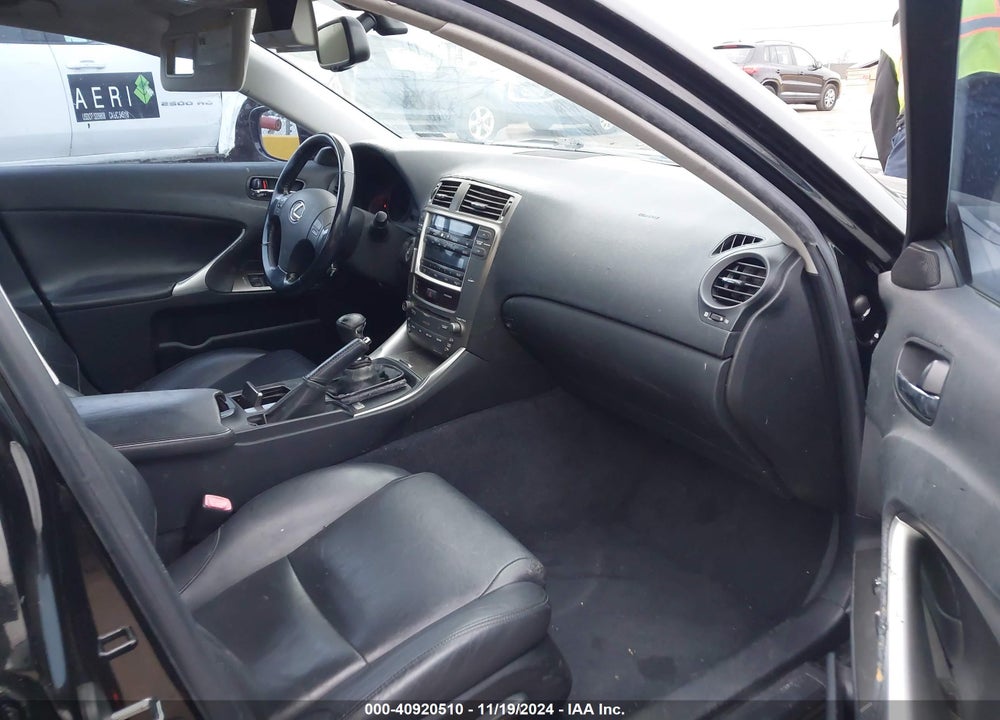 2008 LEXUS IS 250 VIN: JTHBK262882065765