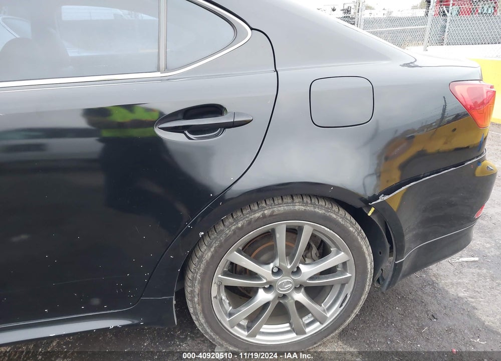 2008 LEXUS IS 250 VIN: JTHBK262882065765