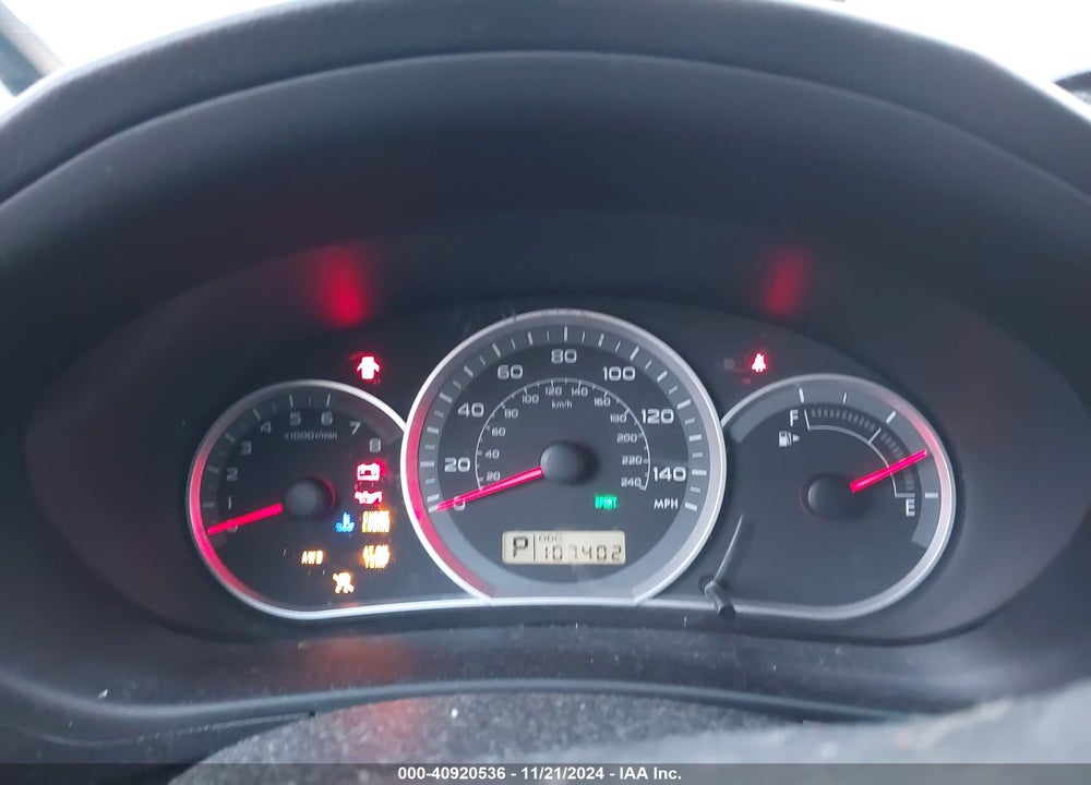 2011 SUBARU IMPREZA 2.5I PREMIUM VIN: JF1GE6B60BH501050