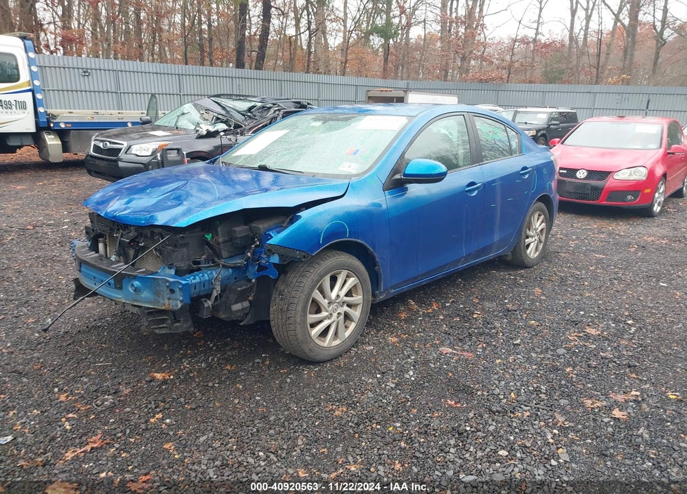 2012 MAZDA 3 I TOURING VIN: JM1BL1V86C1542996