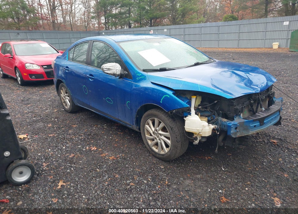 2012 MAZDA 3 I TOURING VIN: JM1BL1V86C1542996
