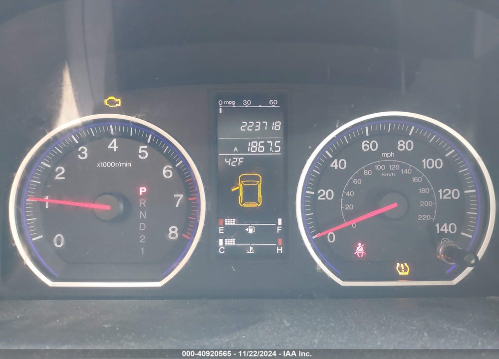 2009 HONDA CR-V EX VIN: 5J6RE48539L046718