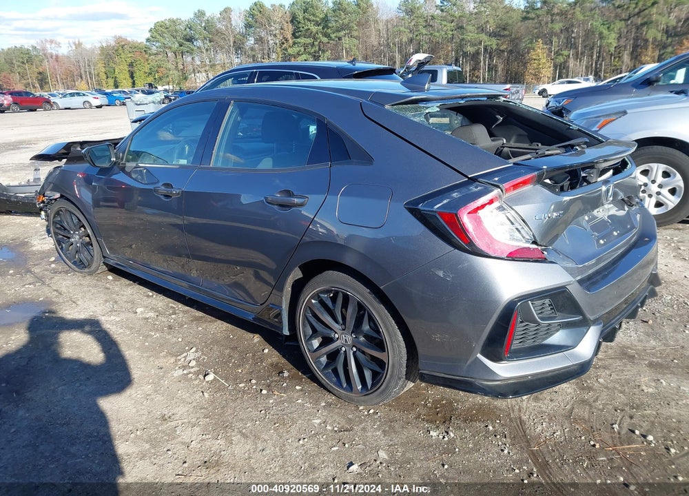 2021 HONDA CIVIC SPORT VIN: SHHFK7G41MU207086