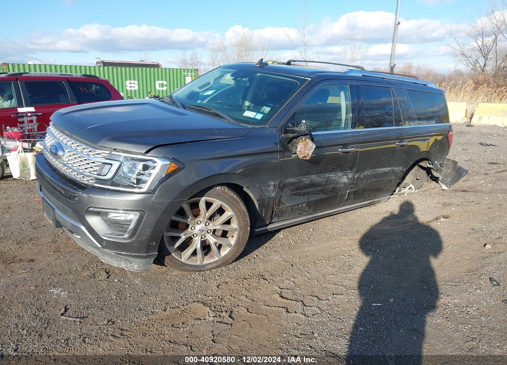 2019 FORD EXPEDITION MAX PLATINUM VIN: 1FMJK1MT5KEA03230