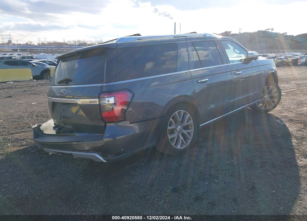 2019 FORD EXPEDITION MAX PLATINUM VIN: 1FMJK1MT5KEA03230