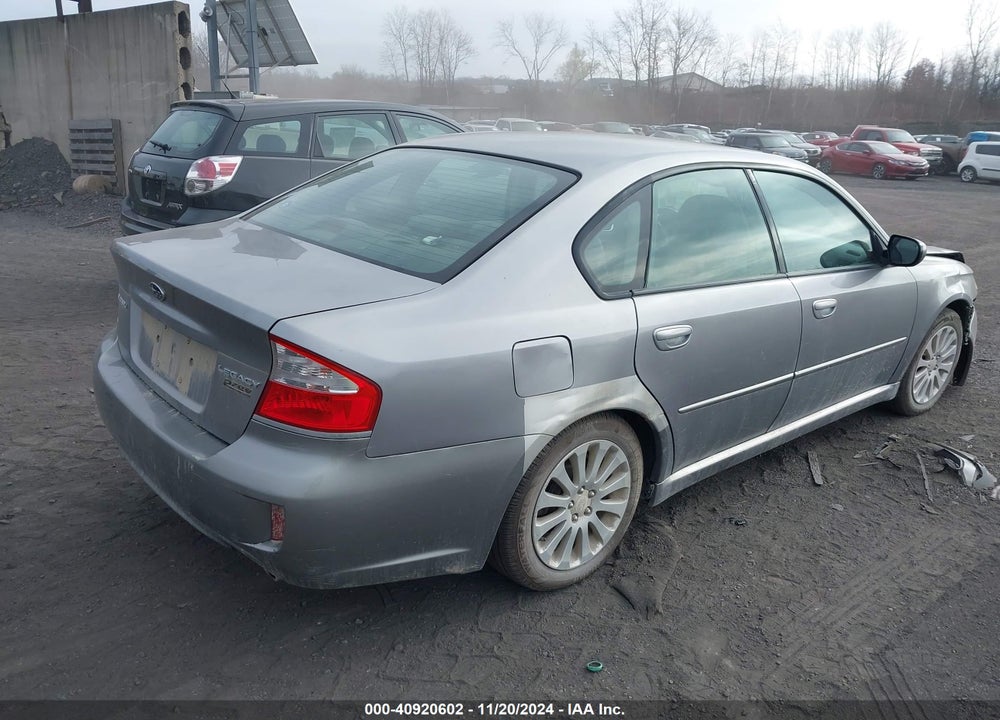 2008 SUBARU LEGACY 2.5I LIMITED VIN: 4S3BL626687209752