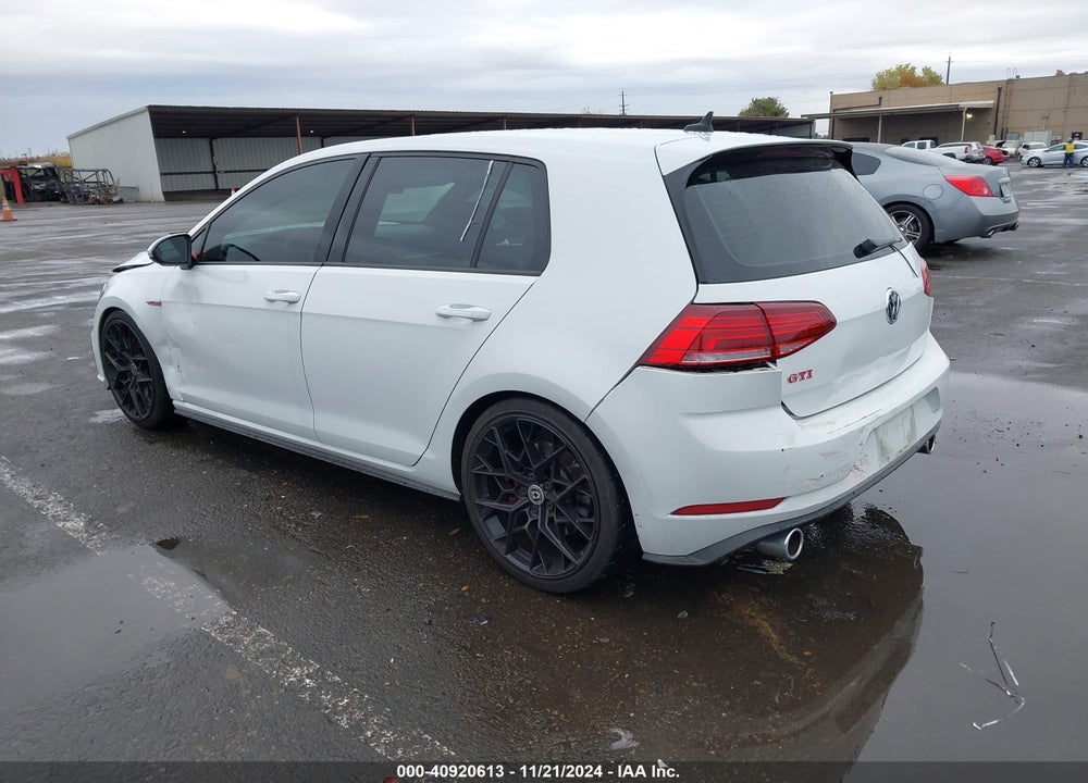 2020 VOLKSWAGEN GTI VIN: 3VW6T7AUXLM004213