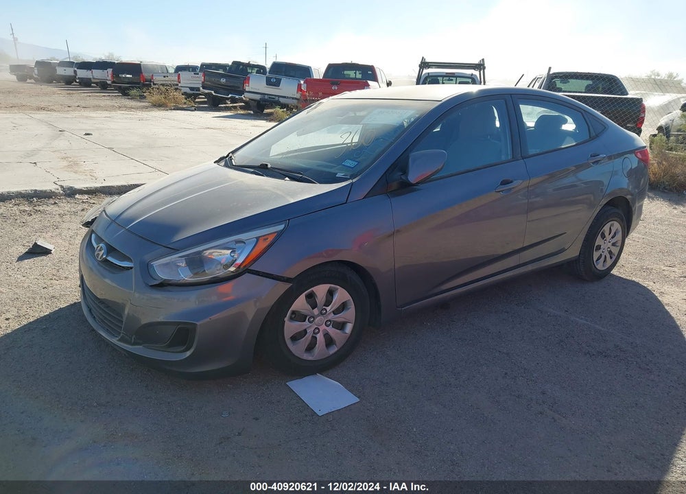 2016 HYUNDAI ACCENT SE VIN: KMHCT4AE4GU999646