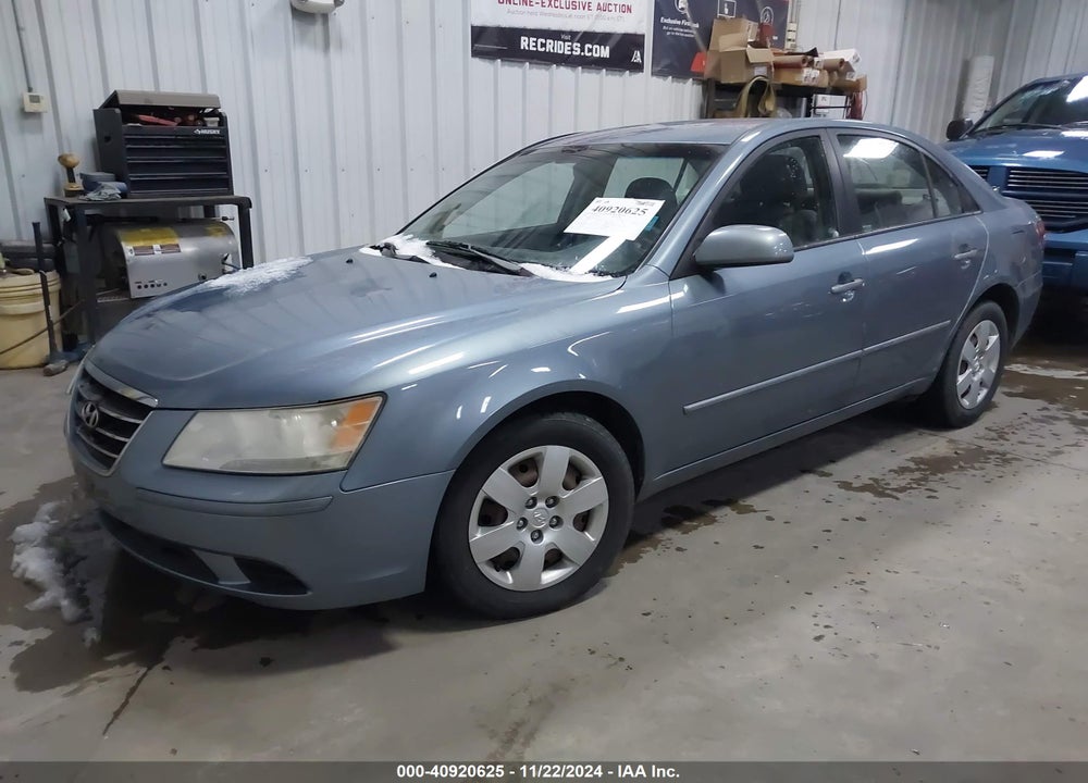 2009 HYUNDAI SONATA GLS VIN: 5NPET46C59H535363