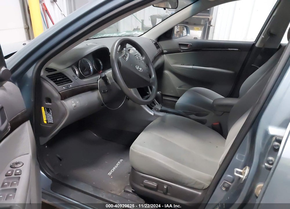 2009 HYUNDAI SONATA GLS VIN: 5NPET46C59H535363