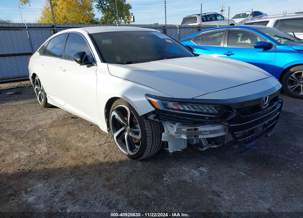 2021 HONDA ACCORD SPORT VIN: 1HGCV1F39MA033778