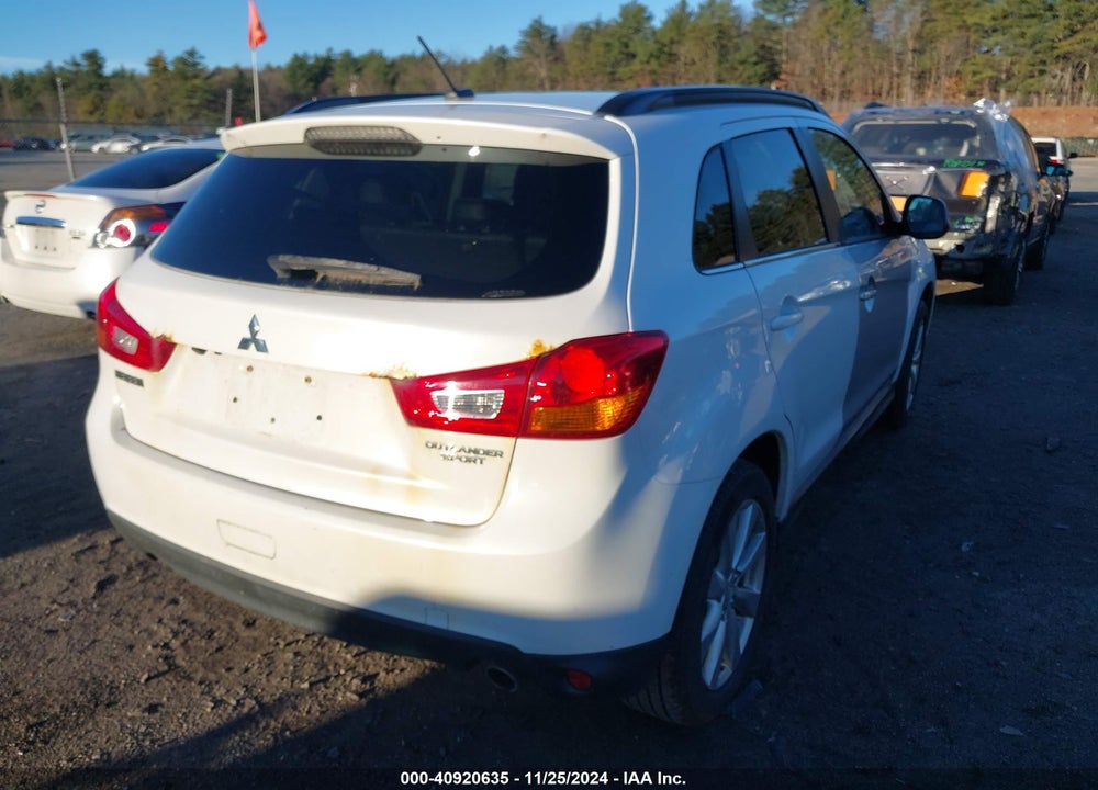 2015 MITSUBISHI OUTLANDER SPORT SE VIN: 4A4AR4AU5FE003239