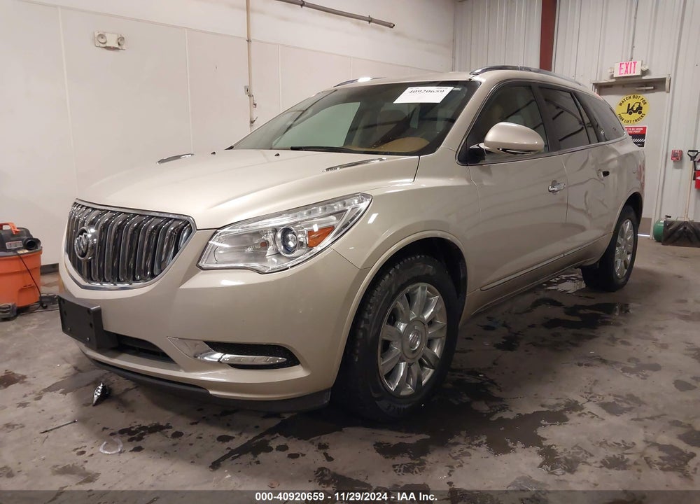 2014 BUICK ENCLAVE LEATHER VIN: 5GAKRBKD4EJ227236