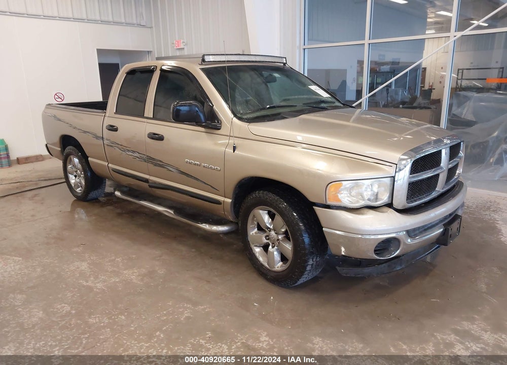 2005 DODGE RAM 1500 SLT/LARAMIE VIN: 1D7HA18N05S208919