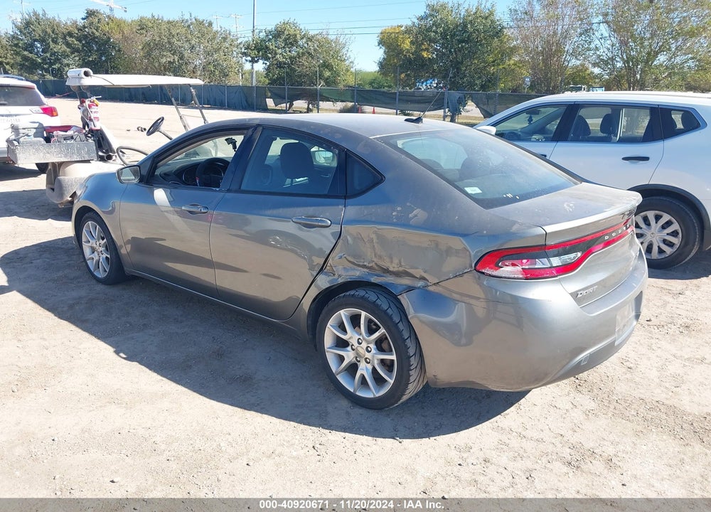 2013 DODGE DART VIN: 1C3CDFBA1DD339783