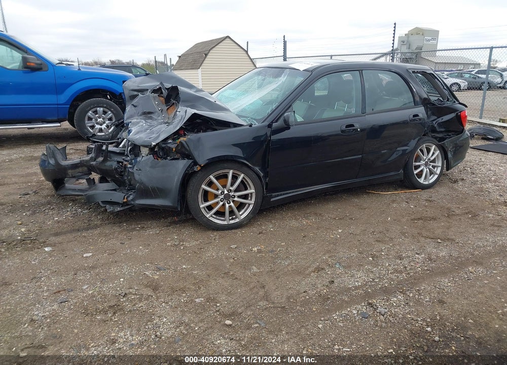 2005 SAAB 9-2X AERO VIN: JF4GG22635G057632