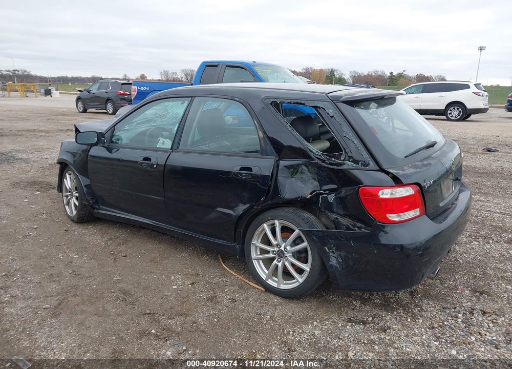 2005 SAAB 9-2X AERO VIN: JF4GG22635G057632