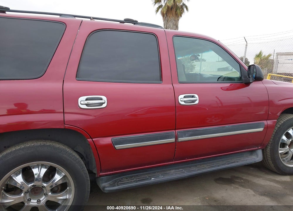 2006 CHEVROLET TAHOE LS VIN: 1GNEC13T76R120382