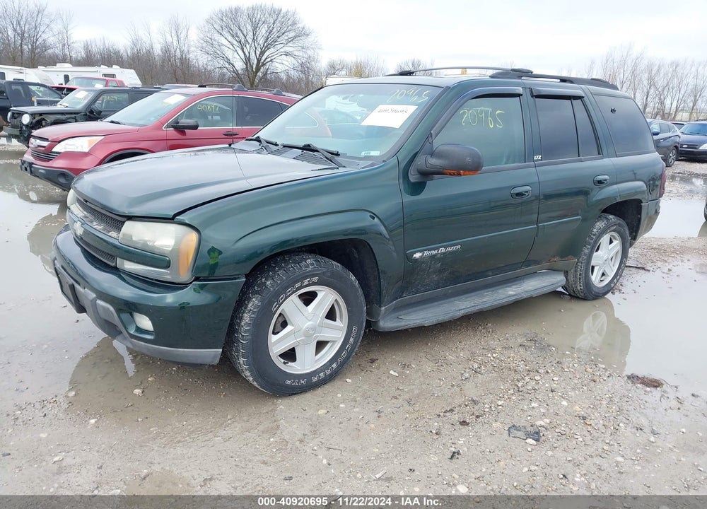 2002 CHEVROLET TRAILBLAZER LTZ VIN: 1GNDT13S922262156