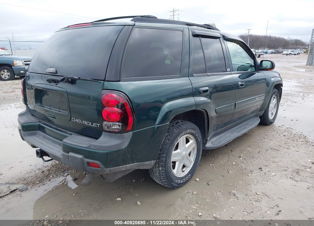 2002 CHEVROLET TRAILBLAZER LTZ VIN: 1GNDT13S922262156