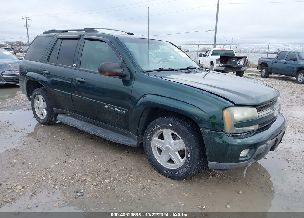 2002 CHEVROLET TRAILBLAZER LTZ VIN: 1GNDT13S922262156