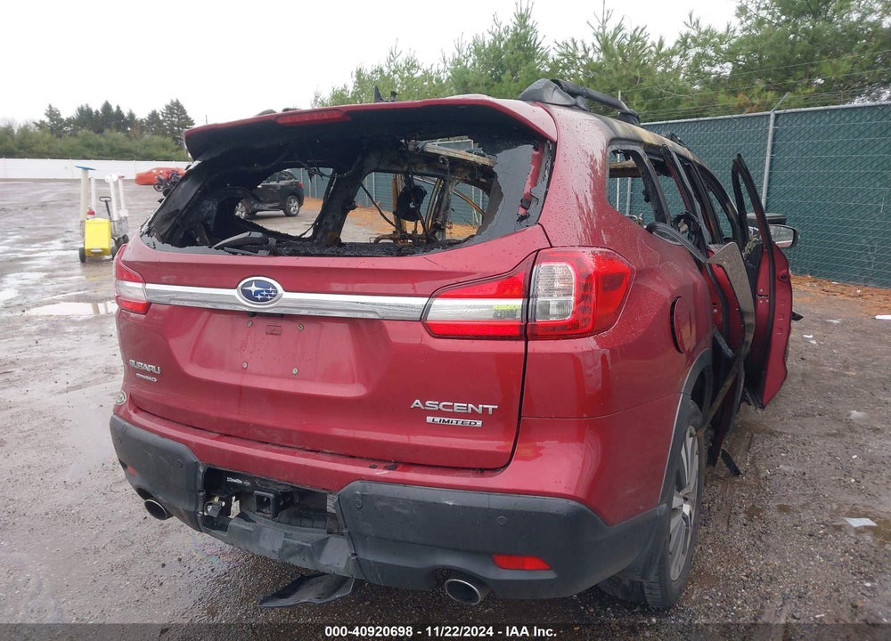 2019 SUBARU ASCENT LIMITED VIN: 4S4WMAPD7K3403497