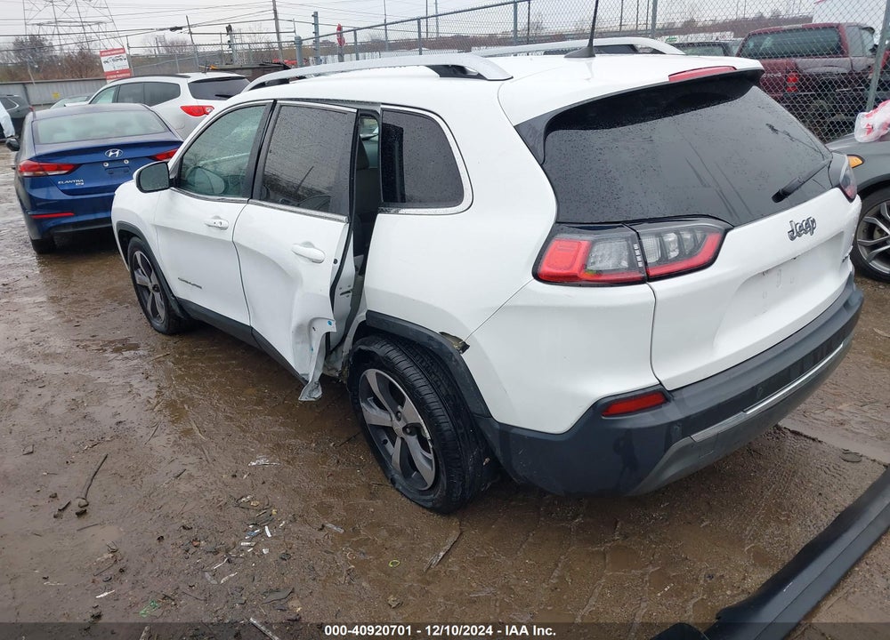 2019 JEEP CHEROKEE LIMITED FWD VIN: 1C4PJLDB0KD143888