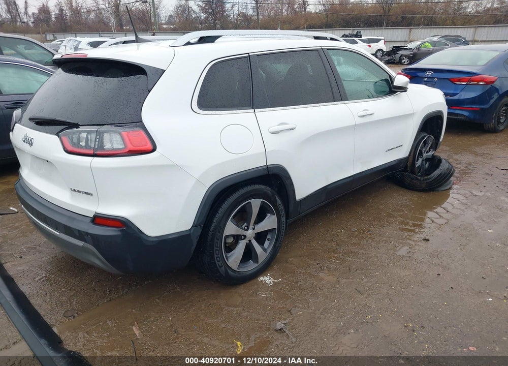 2019 JEEP CHEROKEE LIMITED FWD VIN: 1C4PJLDB0KD143888