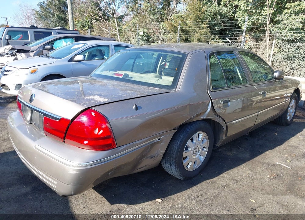 2005 MERCURY GRAND MARQUIS LS/LSE VIN: 2MEFM75W15X671222
