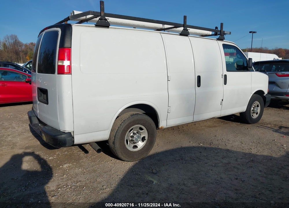 2012 CHEVROLET EXPRESS 2500 WORK VAN VIN: 1GCWGFFA0C1134790