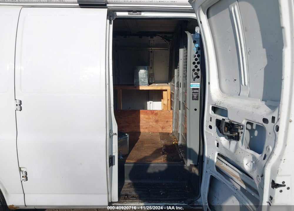 2012 CHEVROLET EXPRESS 2500 WORK VAN VIN: 1GCWGFFA0C1134790