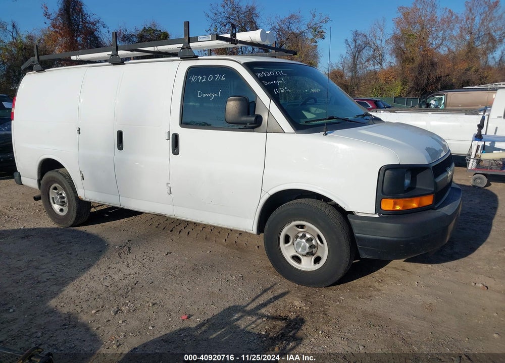 2012 CHEVROLET EXPRESS 2500 WORK VAN VIN: 1GCWGFFA0C1134790