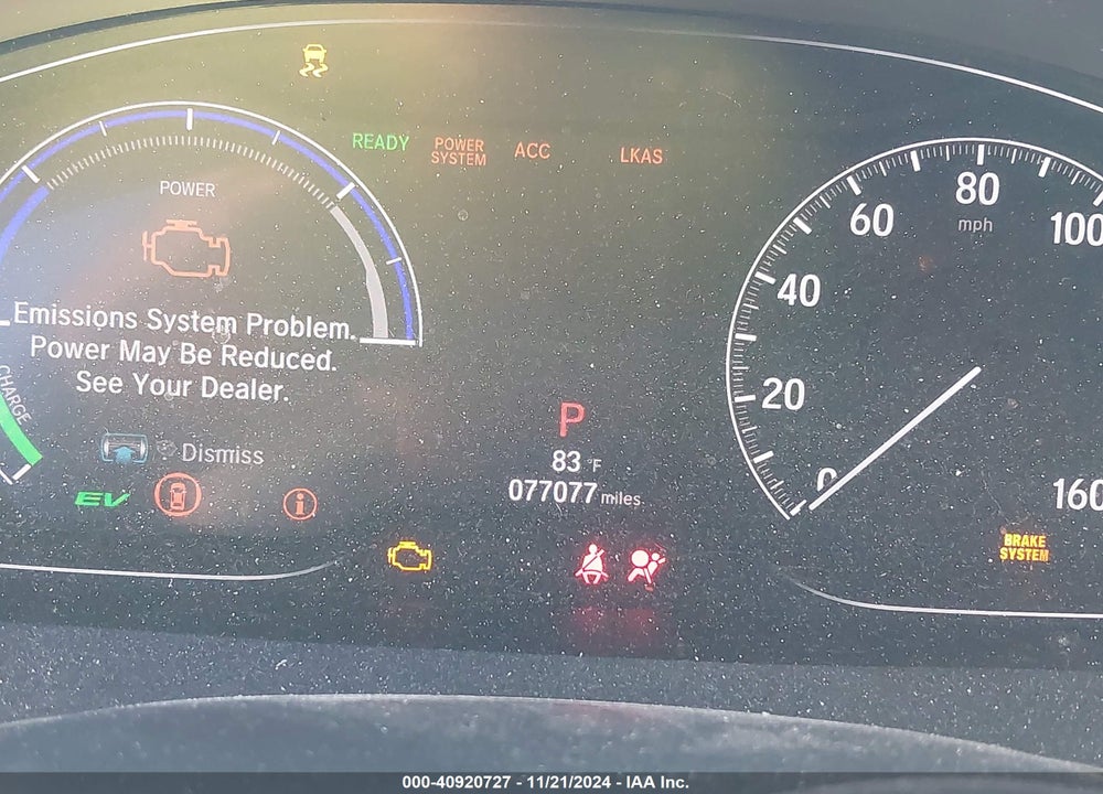 2019 HONDA INSIGHT VIN: 19XZE4F58KE032062