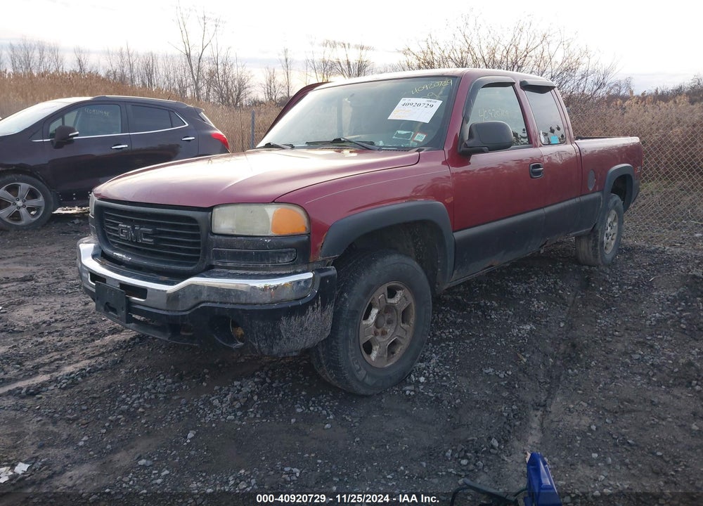 2004 GMC SIERRA 1500 SLE VIN: 2GTEK19T941286816
