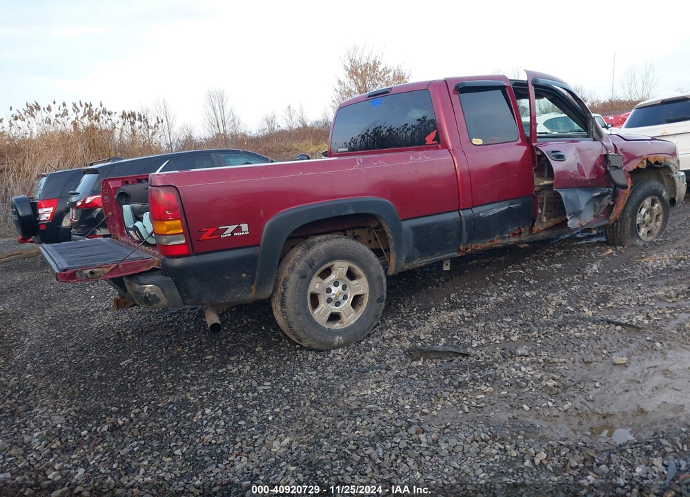 2004 GMC SIERRA 1500 SLE VIN: 2GTEK19T941286816