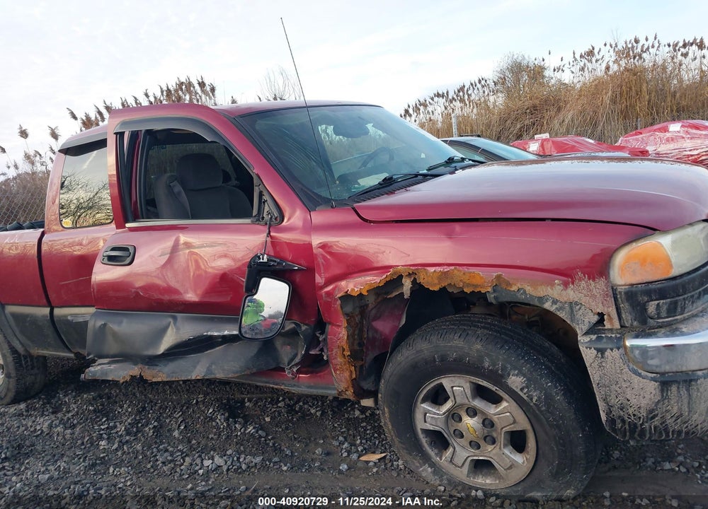 2004 GMC SIERRA 1500 SLE VIN: 2GTEK19T941286816