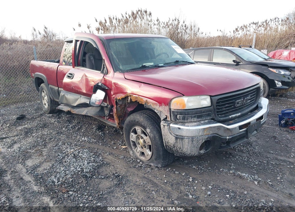 2004 GMC SIERRA 1500 SLE VIN: 2GTEK19T941286816